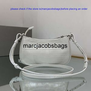 Balencig Bag Quality Balencias 10A Originale Le Cagole Luxury Designer Bags Fashion Cross Codle Woman Meniscus Ascurone Bags 20cm Lady Borse Alm1 Rainbow