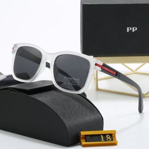 Luxurys Designerin Männer Frauen Sonnenbrillen Polarisierte Adumbrale UV400 Eyewear Classic Brand Brille männliche Sonnenbrille Metallrahmen mit Box