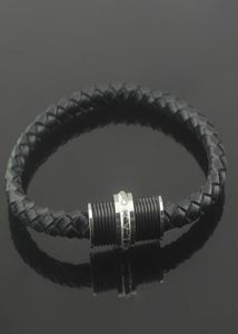 Wholes Whole Mont Men Men Bracelet Bracelet Bracelet preto marrom genuíno genuíno com liga amantes da liga Bangle Male311144