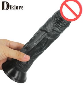 89 polegadas 23 cm Big Dildo Realistic Penis Penis Penis Sex Toy para mulher Produto de sexo8714708