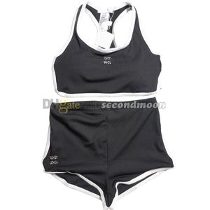 Swimwear in vita alta donna in stile casual in stile spiaggia da bagno top costume da bagno split bikini di lusso