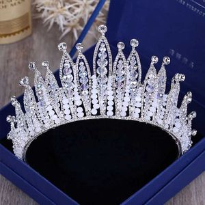 Biżuteria do włosów ślubnych iTacazzo Bridal Nekury Crown Crown Tiary odpowiednie do kobiet akcesoria urodzinowe ślubne (można szybko wysłać)