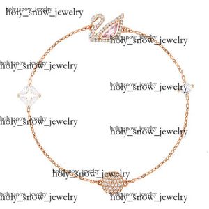 Colar de cisne moda gold cisne feminino batendo coração pingente de diamante swarovskis jóias designer de jóias colar swarovski colar jóias de presente emocional 8391