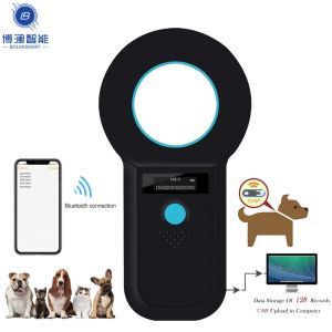 Karte PET MICROCHIP ID RFID Emid Reader wiederaufladbar 134.2kHz Tierchip Registrierung Hundekatze Vogel -Tag FDXB (ISO 11784/11785) Scanner