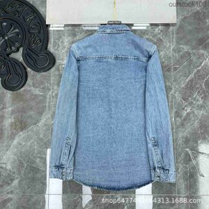 Fashion Original Ch Designer Shirts for Women Men High-quality New Classic Patchwork Embroidery Patchwork Denim