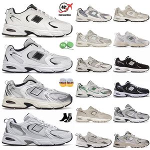 Shoes Running New Men 530s Women 530 White Black Leather Deails Silver Cream Grey Matter Harbor Steel Blue Sea Salt Mens Trainers Sports Sneakers
