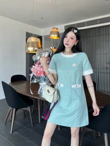 Women's Designer Dress Casual Lettered Dress Women's Sexy Solid Color Summer Fashion Short Sleeve Clothes