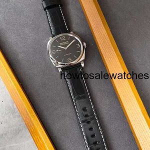 Business Wrist Watch Panerai Radiomir Series Steel Manual Mechanical Automatic Mechanical Watch Luxury Men's Watch 45mm PAM00572