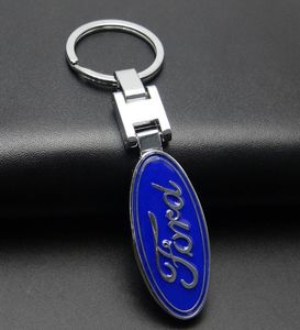 Fashion 3D Metal Car Key Rings Keychain Emblem Key Chain For Opel Ford Kia Bmw Mazda Seat Benz Honda 20kinds4514502