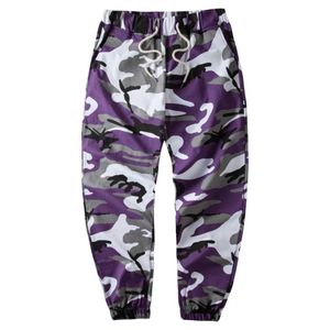 Men's Pants Camouflage military pants cargo pants mens hip-hop skateboard bib full set pants Ins network and Bdu High Street jogging pantsL2405