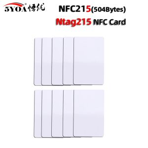 Card 30/50pcs Nfc Ntag215 Card Coin Tag Key 13.56mhz Ntag 215 Universal Label Rfid Ultralight Tags Labels 25 Mm Diameter Round Box