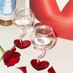 Tumblers Cocktail glass red and white wine firmware champagne flute home bar candlelight dinner table gift H240506