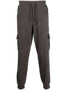 Mens Pants Kiton Cargo-pocket Track Trousers for Man Casual Long Pant