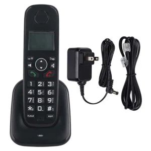 Handenheter trådlös högtalartelefon multifunktion utbyggbar handhållen digitalt trådlöst telefonsystem fasta telefon för företagets hemplugg