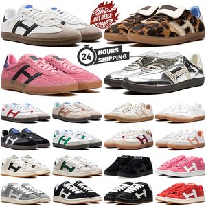 Leopard löparskor män kvinnor casual sko designer sneakers vit svart gummi brun röd rosa grå beige mens tränare kvinnor utomhus sport sneakers rabatt