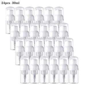 Flaschen 24 Pack 30 ml Schaumspender Flasche Plastik nachfüllbar tragbare Mini -Schaumflaschenschaum -Seifenspender Pumpenflaschen für die Reise