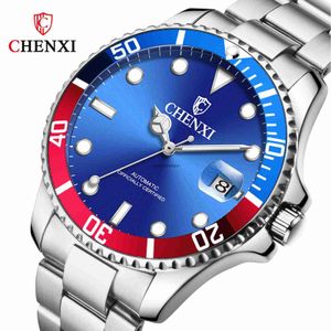 CHENXI/Dawn Water Ghost Mechanical Watch Mens Fully Automatic Waterproof Calendar