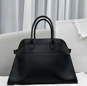 The Row TR Belt 15 Bag Luxury Margaux Designer closure detail Double top handles womens leather Handbags Fashion Shoulder Bags2023