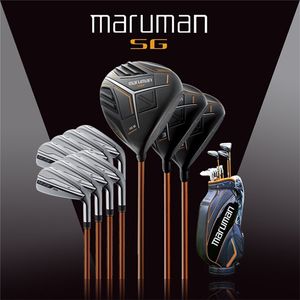 Kluby golfowe Pełny zestaw Maruman SG Golf Set Driver/Fairway Wood/Iron/Putter 10.5/9.5 Flex R/Sr/s z nagłówkami