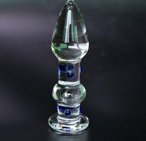 Klassisk glas anal rumpa plugg pärlor kristall dildo vuxen manlig kvinnlig onani produkter sex leksaker för kvinnor män gay9306727