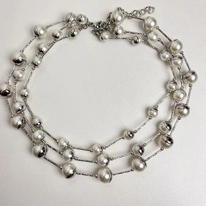Подвесные ожерелья французская винтажная барокко многослойное жемчужно