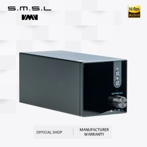 Amplificatori SMSL SA300 ad alta potenza Bluetooth 5.0 HIFI Remoto Amplificatore digitale Amplificatore Desktop Amplificatore AMP 80W Analog