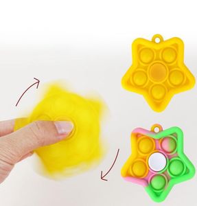 DECOMPRESSIONE PARTYPRESSIONE SENSORIRE IT TEECHINE TEECHIN SPINNER FINTERIO Top a cinque punte da stella Stress Holdhell Stress Toy Type per Gift7923186