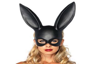 Traje de halloween rabbit máscara de boate Fantastume ouvido de festa sexy máscara de festa8358381