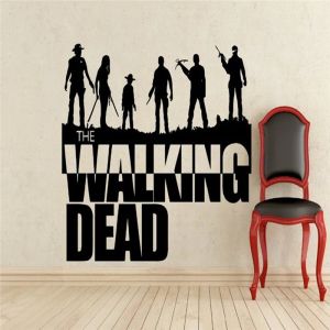 Adesivos The Walking Dead Dead Zombie Filme Arte da parede Decal