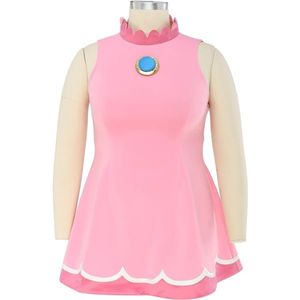 Women's Princess Tennis Dress Cosplay Costume with Crown