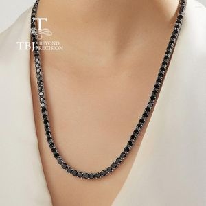 Цепи Light Luxury Black Spinel Fashion Bracelet 925 Серебряные серебряные женские подарки в пятницу подарки ежедневно