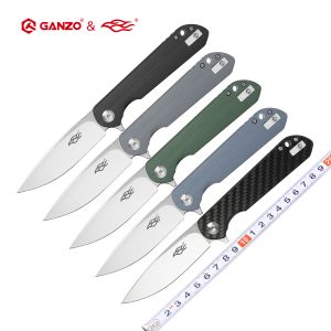 Messen Ganzo Firebird Fbknife FH41 D2 Blade G10 veya Karbon Fiber Sap Katlanır Bıçak Hayatta Kalma Bıçağı Taktik EDC Dış Mekan Aracı