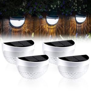 Luzes solares de cerca solar LED Luzes de parede à prova d'água ao ar livre de luzes corrugados para o jardim do terraço do terraço Luzes decorativas