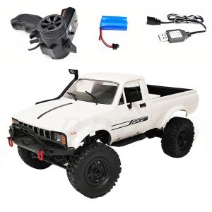 Arabalar C24 Yükseltme C241 1: 16 RC CAR 4WD RADYO KONTROL OFFROAD ARAÇ RTR Kiti Kaya Trail Elektrikli Buggy Moving Machine Arabalar Set Kiti