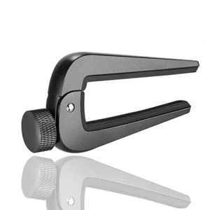 2024 Universal Wide Guitar Capo Fit для 6/12 Строка Акустическая классическая электрогитара бас -укулеле черный бас -гитарный усилитель