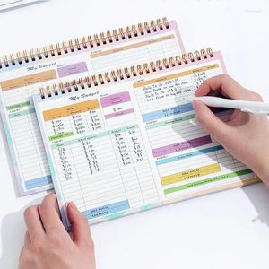 Sheets B5 Bütçe Planlayıcısı Aylık Finans Organizörü Gider Tracker Notebook Paranızı Etkili Yazma Pedleri Yönetin
