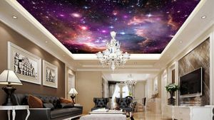 Fashion Decor Home Dekoration für Schlafzimmer Dream Dazzle Sky Zenith Fresco 3D Decken Wandbilder Wallpaper6803798