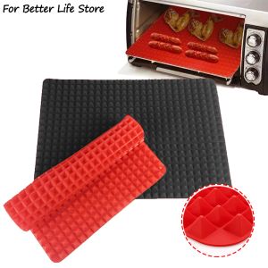 Grills for Better Life 1pc Pyramid Texture Grade Food Grade Gel a silicone BBQ Grill Maine