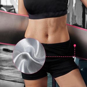 High Effect Sports Daily Use Elastic Nano Sliver Accelerate Sweating Slimming Waist Brace Belt Lumbar Support Waist Slim Strap Bel7834219