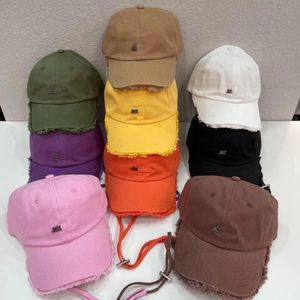 Capinho de beisebol de grife de grife de grife Casquette Caps de beisebol de moda luxuosa Mulher rabo de cavalo chapéus populares para homens caps colorido Cap Women HJ0104 B4