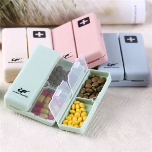 Care 1pc Weekly Pill Box 7 Days Foldbar Travel Medicine Holder Pill Box Tablet Storage Case Container Dispenser Organizer Verktyg