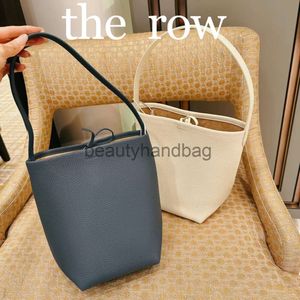 Row Tr Women Park Tote Bag White Luxurys Дизайнерский плечевой цилиндр ковша сумки мужские кожаные кошельки мини -похет