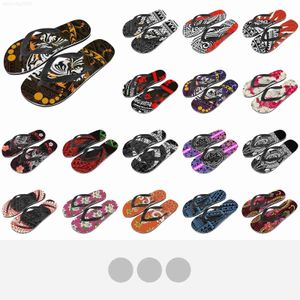 Pantofole Polinesian Tribal Hawaiian Totem Tattoo Hawaii Stampe uomini Flip Flip Summer Slifori Sandali Beach Sandals Scarpe Flat Casual Scaccia 240506