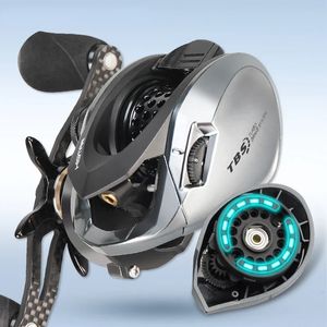 Histar Aurora Light Lure Version 73 1 High Ratio 5KG Drag Power 111 BB Dubbelmagnetisk bromsning Baitcasting Fishing Reel 240506