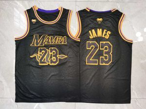 Men's T-Shirts Mens Fashion Legend 24 Black Snakeskin Athletic Sports Basketball Jersey Stitched T240506