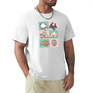 Мужская половая футболка для мужчин-полов летняя одежда топов