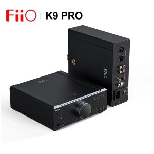 Усилитель Fiio K9 Pro Akm/ESS Desktop Умрозитор Участок для наушников Bluetooth Amp USB DAC Allinone DSD Декодер AK4499/ES9038PRO*2 Чип MQA MQA