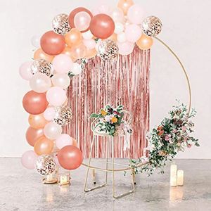 Party Doping Decor Balloon Garland Kit Rose Gold Arch Wedding Bridal Baby Shower Birthday Bachelorett Decoration 240506