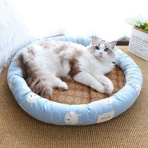 Кошачьи кровати мебель летняя кровать кошачья кровать круглый лед