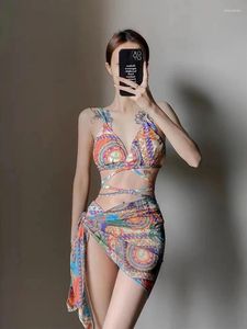 Women's Swimwear 2024 Beach Printed Crop Top Brazilian Bikini Women Bikinis Female Swimsuit Two-pieces Trend Bathing Suit Swim Lady